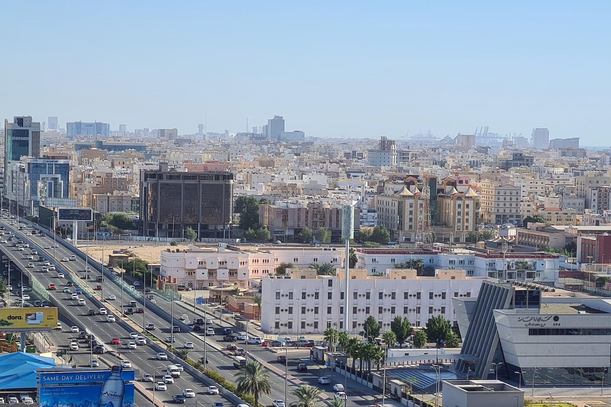 เมอเวนพิก โฮเทล ญิดดะฮ์ ซิตี้ สตาร์ Hotel เจดดาห์ ภายนอก รูปภาพ Riyadh skyline